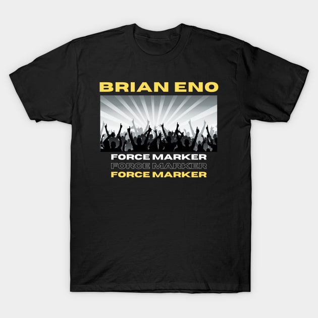Brian Eno // Fun T-Shirt by Eighteen Plus